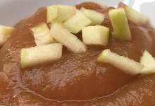 reduced sugar spiced apple butter