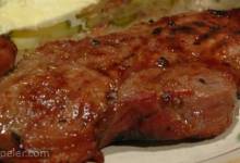 Rib Eye Steaks with a Soy and Ginger Marinade