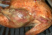 roast turkeys with rich pan gravy