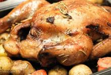 roasted herb chicken and potatoes