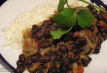 robin's sweet and spicy black beans