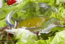 Romaine with Garlic Lemon Anchovy Dressing
