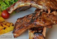 Root Beer and Sesame Glazed Ribs