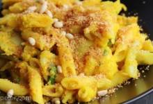 Saffron Scented Cauliflower Pasta