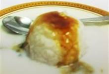 sago pudding (gula melaka)