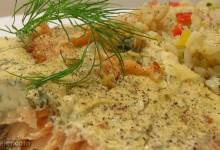 salmon fillets with creamy dill