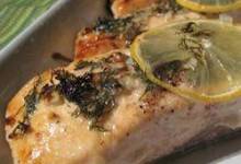 Salmon with Lemon and Dill