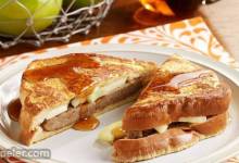 Sausage and Apple Stuffed French Toast