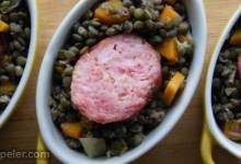 Sausage and Lentils