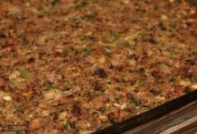 sausage, bacon, apple and cornbread stuffing