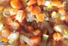 Sauteed Carrots and Leeks