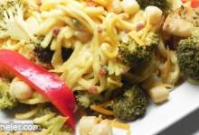 Scallop Stir-Fry with Noodles