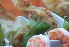 Shrimp and Edamame Dumplings