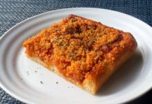 sicilian christmas pizza (sfincione)