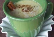 single cup hot buttered rum
