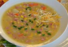 Slow Cooked Ham and Potato Chowder