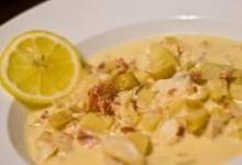 smoky cod and parsnip chowder