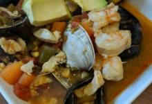 sopa de mariscos (seafood soup)