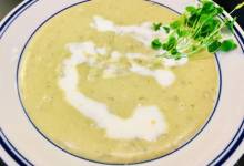 sorrel-potato soup