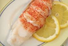 sous vide butter-poached lobster tails