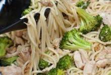 Spaghetti with Broccoli and Chicken
