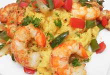 spanish rice and shrimp