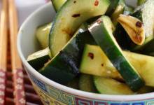 spicy asian cucumbers