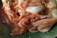 spicy cabbage kimchi