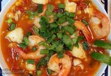 Spicy Tomato, Seafood, and Chorizo Stew