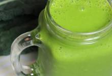 spinach and kale smoothie