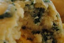 spinach cheddar muffins