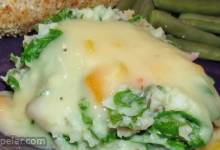 Spinach-nfused Mashed Potatoes