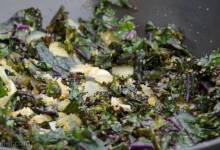 stir fried kale