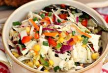 sweet-and-sour coleslaw