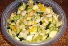 Sweet and Sour Zucchini Salad