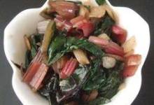 Sweet and Spicy Swiss Chard