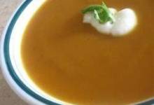 Sweet Potato and Carrot Soup with Cardamom