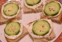 talian Cucumber Sandwiches