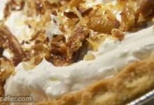 Toasted Coconut, Pecan, and Caramel Pie