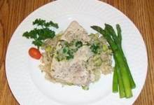 tuna with rice pilaf