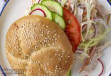 Turkey-Curtido Sandwiches