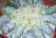 Ukrainian Meat Filled Cabbage Rolls