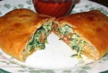 unbelievable spinach calzones