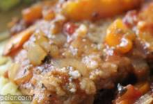 Veal Scallopini in a Sweet Red Pepper Sauce