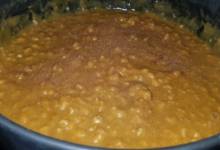vegan pumpkin overnight oats in the slow cooker