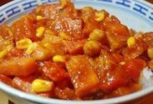 Vegetarian Chickpea Curry with Turnips
