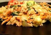 vegetarian lime orzo