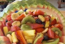 watermelon fruit bowl