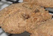 wheat germ drop cookies