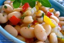 White Beans and Peppers